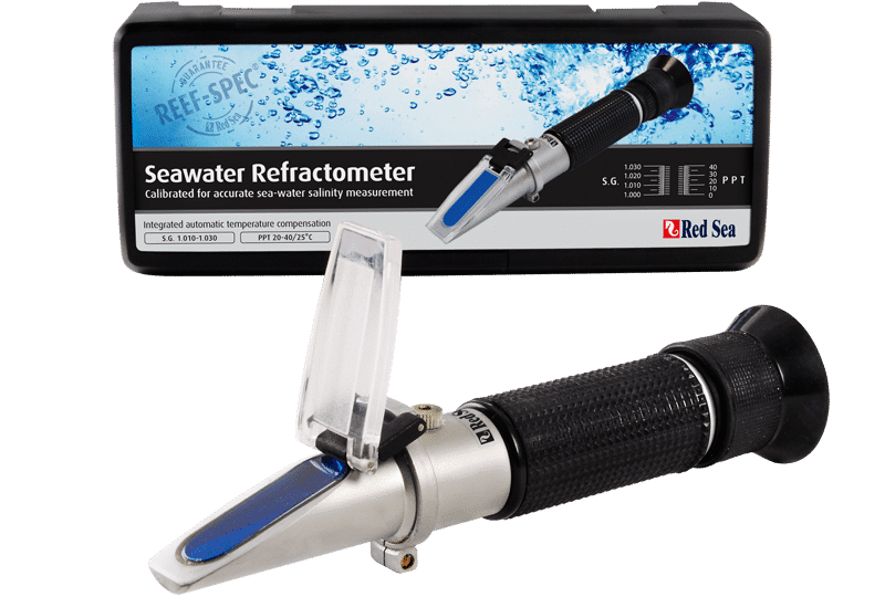 Scionix Color Display Digital Salinity Refractometer for Saltwater Pool Seawater and Marine Aquarium Fishkeeping 